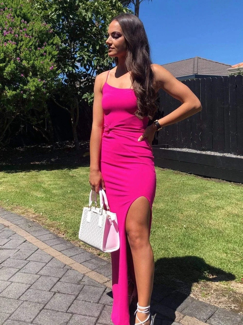 Nookie Lust One Shoulder Gown NEW